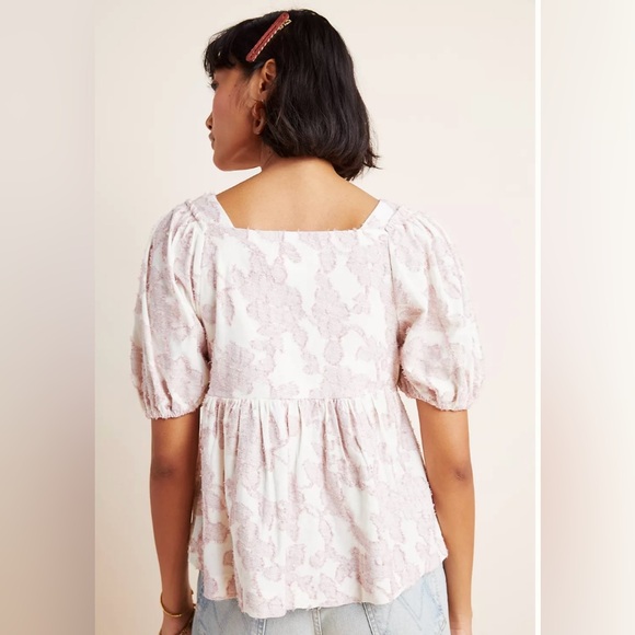 Maeve Batia Textured Baby Doll Top - Picture 7 of 7